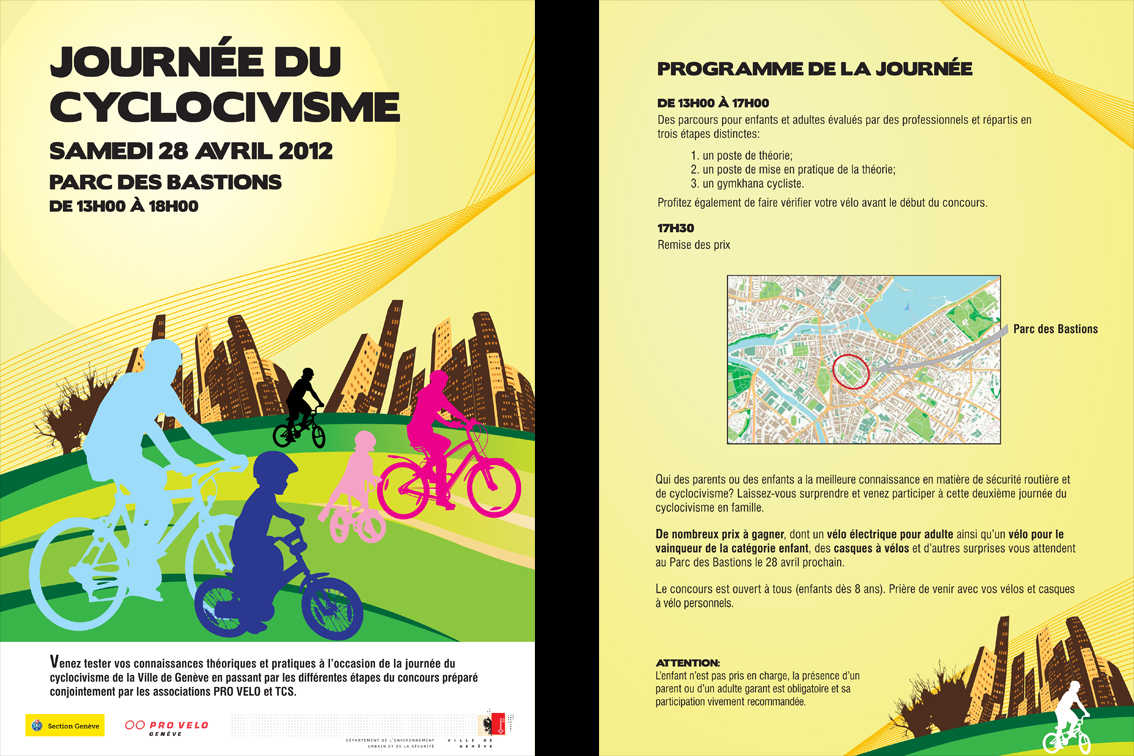 Flyer officiel de l'événement Cyclocivisme 2012