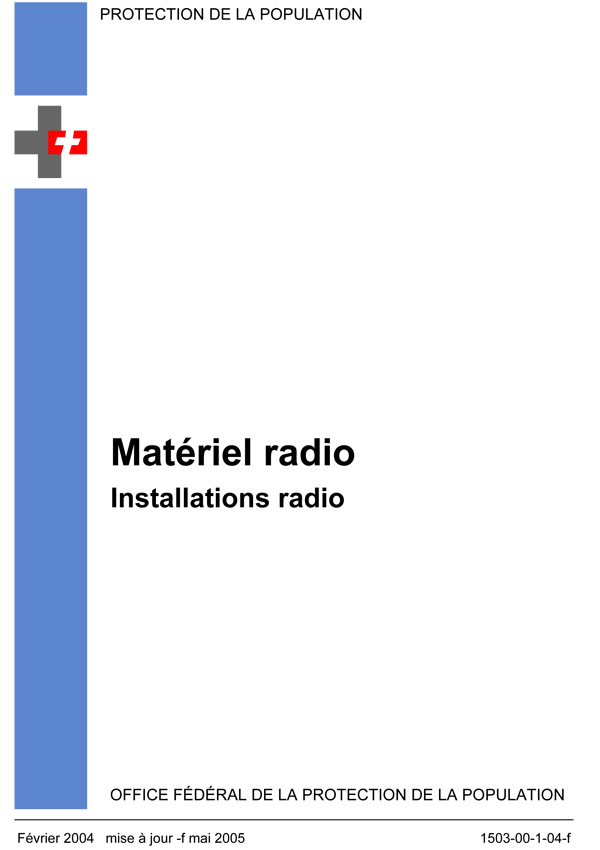 Matériel radio: Installations radio