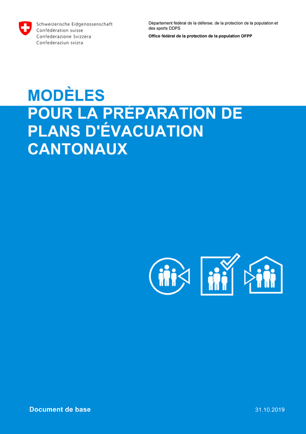 Modèles pour la préparation de plans d'évacuation cantonaux